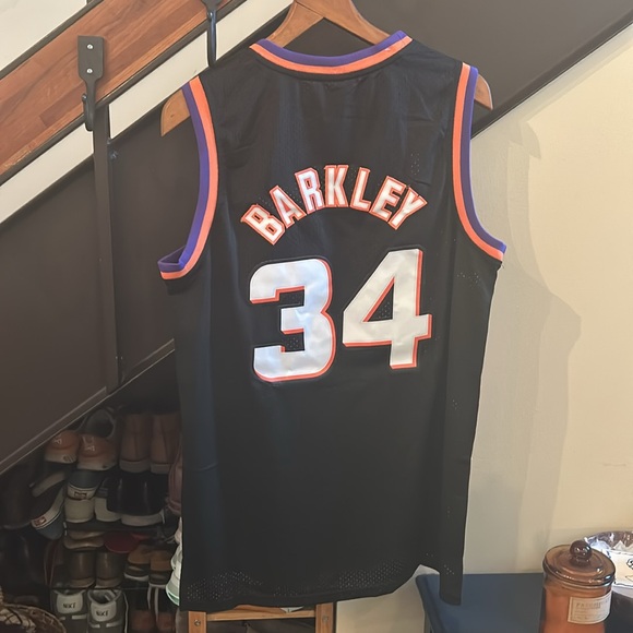 Charles Barkley phoenix suns jersey black. 48. Large. - Picture 5 of 7